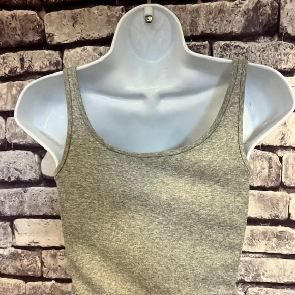 Eileen Fisher Gray Scoop Neck Tank Size XS - Picture 6 of 8